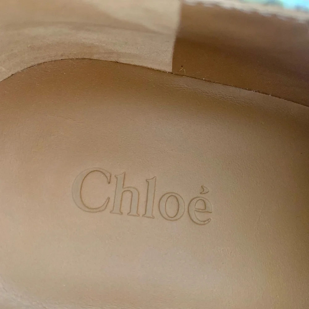 CHLOÉ Rylee Shoe-Boot snake python EU 37.5 New In Box - Picture 6 of 7